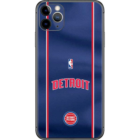 NBA Detroit Pistons Jersey iPhone 11 Pro Max Skin