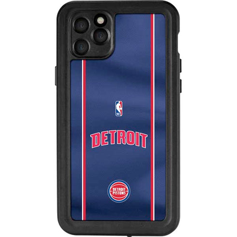 NBA Detroit Pistons Jersey iPhone 11 Pro Max Waterproof Case