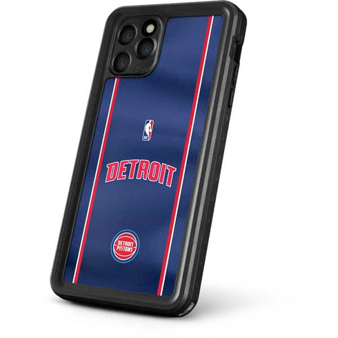 NBA Detroit Pistons Jersey iPhone 11 Pro Max Waterproof Case