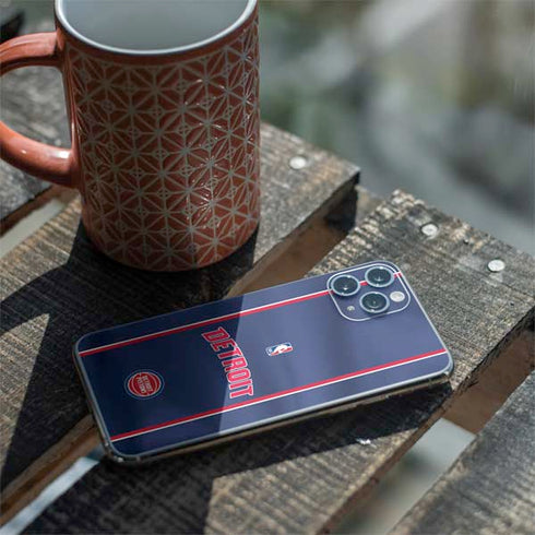 NBA Detroit Pistons Jersey iPhone 11 Pro Skin