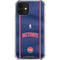 NBA Detroit Pistons Jersey iPhone 12 Mini Clear Case