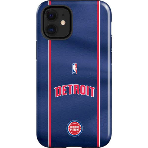 NBA Detroit Pistons Jersey iPhone 12 Mini Impact Case