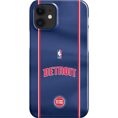 NBA Detroit Pistons Jersey iPhone 12 Mini Lite Case