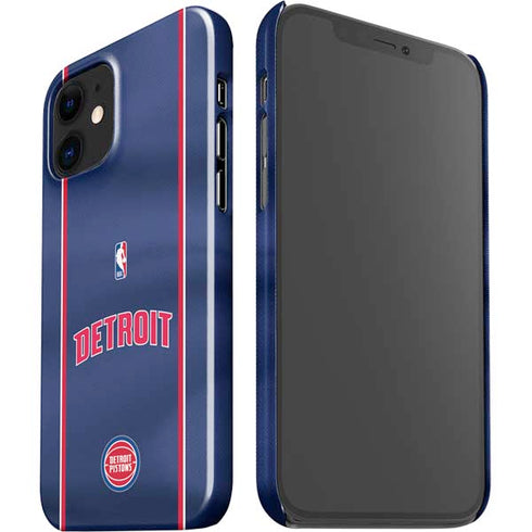 NBA Detroit Pistons Jersey iPhone 12 Mini Lite Case