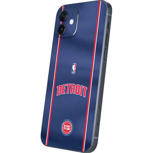 NBA Detroit Pistons Jersey iPhone 12 Mini Skin