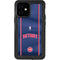 NBA Detroit Pistons Jersey iPhone 12 Mini Waterproof Case