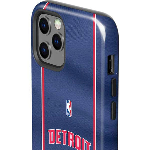 NBA Detroit Pistons Jersey iPhone 12 Pro Impact Case