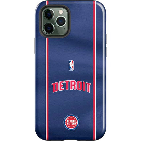 NBA Detroit Pistons Jersey iPhone 12 Pro Max Impact Case