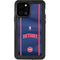 NBA Detroit Pistons Jersey iPhone 12 Pro Waterproof Case