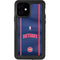 NBA Detroit Pistons Jersey iPhone 12 Waterproof Case