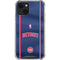 NBA Detroit Pistons Jersey iPhone 13 Clear Case