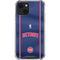 NBA Detroit Pistons Jersey iPhone 13 Mini Clear Case