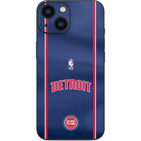 NBA Detroit Pistons Jersey iPhone 13 Mini Skin
