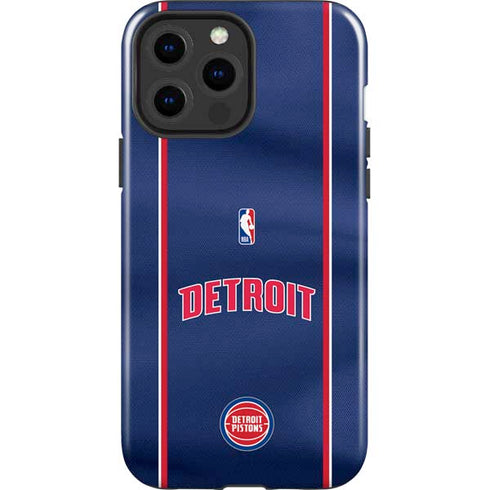 NBA Detroit Pistons Jersey iPhone 13 Pro Max Impact Case