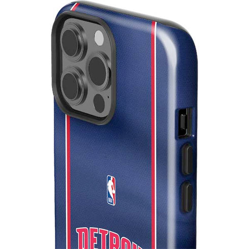 NBA Detroit Pistons Jersey iPhone 13 Pro Max Impact Case