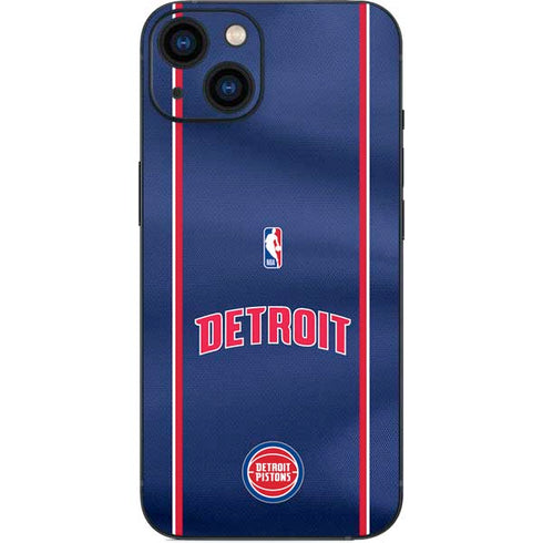 NBA Detroit Pistons Jersey iPhone 13 Skin
