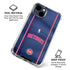 NBA Detroit Pistons Jersey iPhone 14 Plus Clear Case