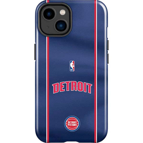 NBA Detroit Pistons Jersey iPhone 14 Plus Impact Case