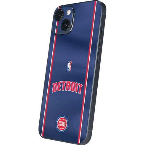 NBA Detroit Pistons Jersey iPhone 14 Plus Skin
