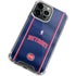 NBA Detroit Pistons Jersey iPhone 14 Pro Clear Case