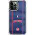 NBA Detroit Pistons Jersey iPhone 14 Pro Max Clear Case