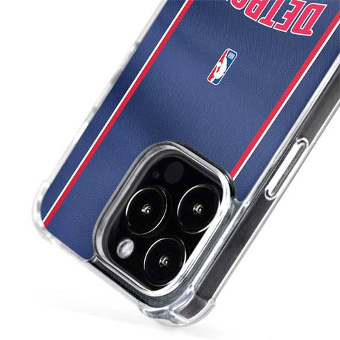 NBA Detroit Pistons Jersey iPhone 14 Pro Max MagSafe Case