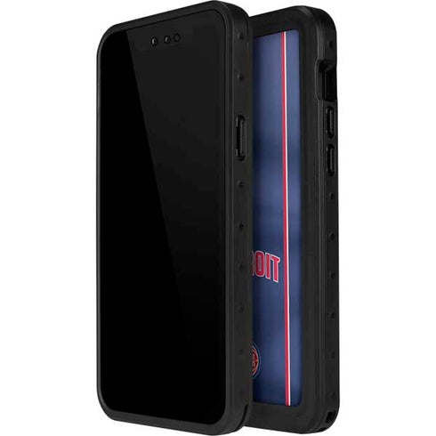 NBA Detroit Pistons Jersey iPhone 14 Pro Max Waterproof Case
