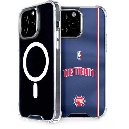 NBA Detroit Pistons Jersey iPhone 15 Pro Max MagSafe Case