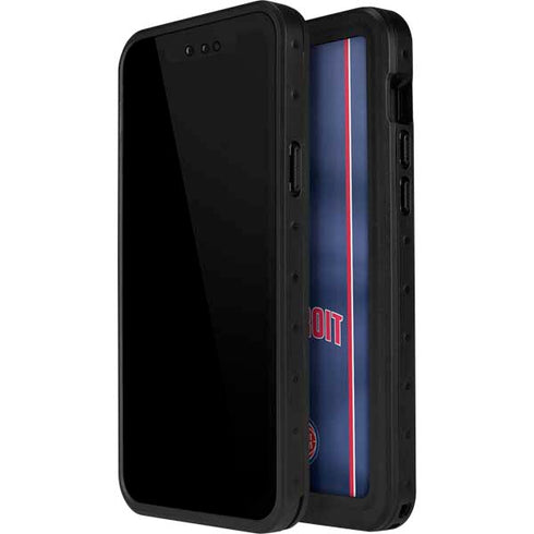 NBA Detroit Pistons Jersey iPhone 15 Pro Waterproof Case