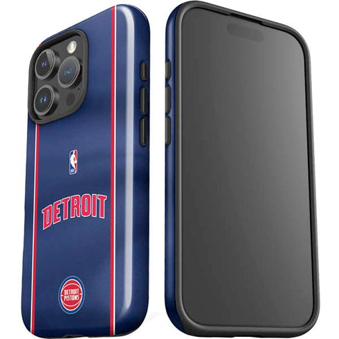 NBA Detroit Pistons Jersey iPhone 16 Pro Impact Case