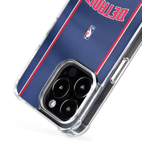 NBA Detroit Pistons Jersey iPhone 16 Pro MagSafe Case