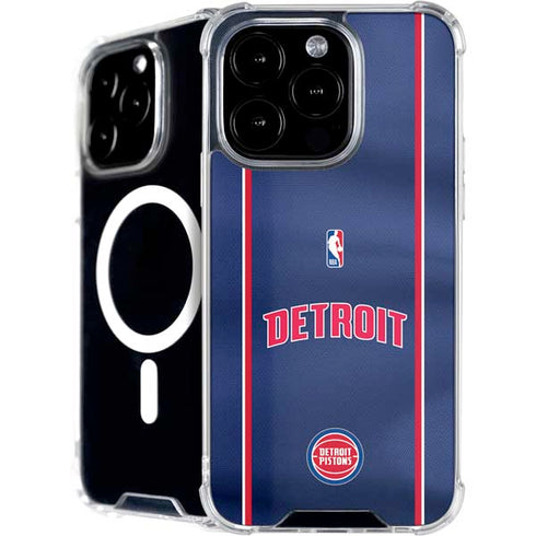 NBA Detroit Pistons Jersey iPhone 16 Pro Max MagSafe Case