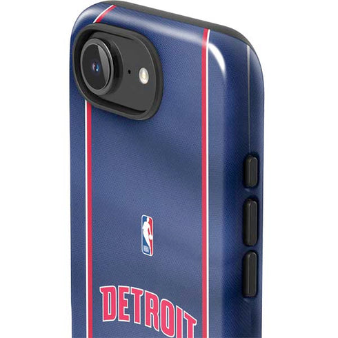 NBA Detroit Pistons Jersey iPhone 16e Impact Case