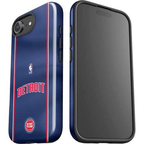 NBA Detroit Pistons Jersey iPhone 16e Impact Case