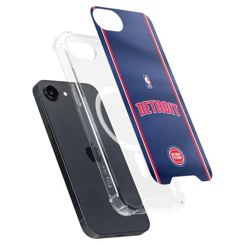 NBA Detroit Pistons Jersey iPhone 16e MagSafe Case