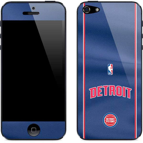 NBA Detroit Pistons Jersey iPhone 5/5s/5SE Skin