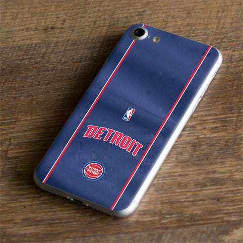 NBA Detroit Pistons Jersey iPhone 7 Skin