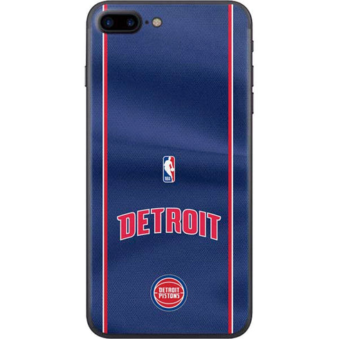 NBA Detroit Pistons Jersey iPhone 8 Plus Skin