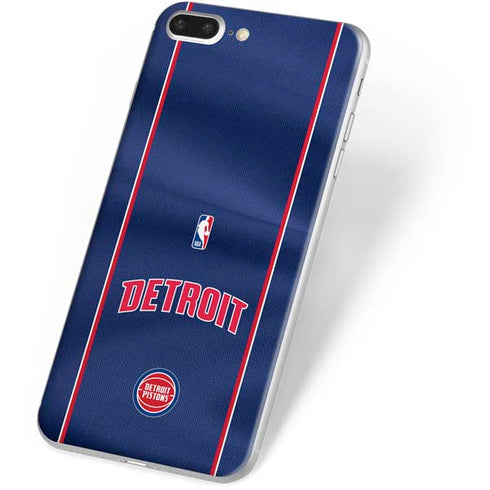 NBA Detroit Pistons Jersey iPhone 8 Plus Skin