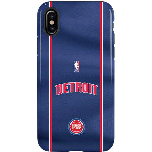 NBA Detroit Pistons Jersey iPhone X Pro Case