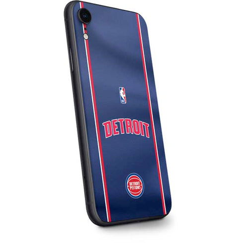 NBA Detroit Pistons Jersey iPhone XR Skin