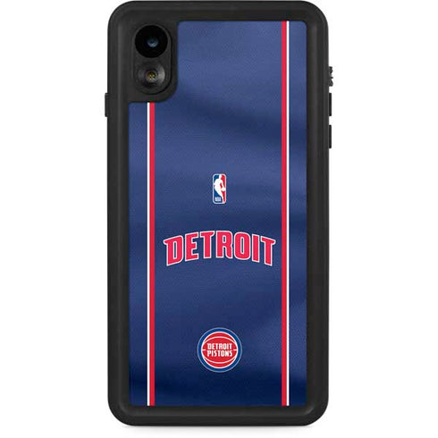 NBA Detroit Pistons Jersey iPhone XR Waterproof Case