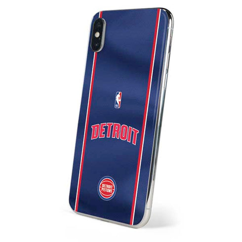 NBA Detroit Pistons Jersey iPhone XS Max Skin