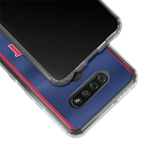 NBA Detroit Pistons Jersey LG K51/Q51 Clear Case