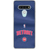 NBA Detroit Pistons Jersey LG Stylo 6 Clear Case