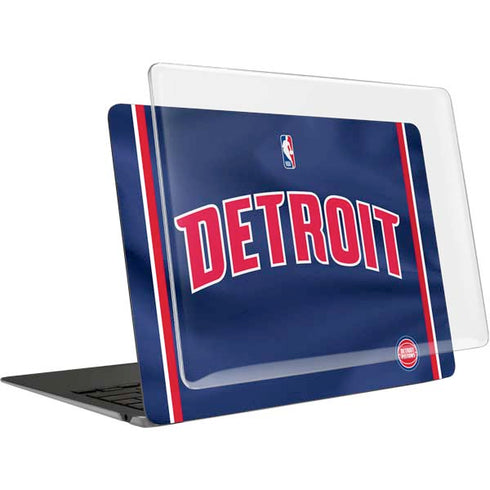 NBA Detroit Pistons Jersey MacBook Air 13in M1 (2021) Case plus Skin