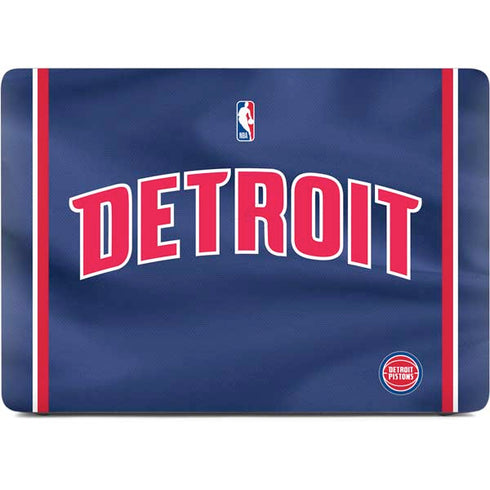 NBA Detroit Pistons Jersey Apple MacBook Air Skin