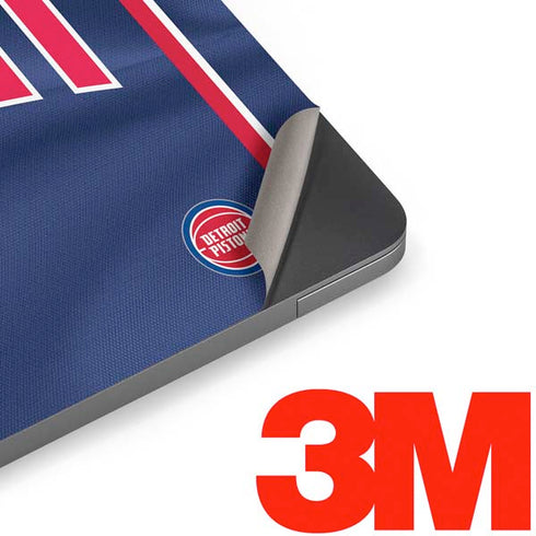 NBA Detroit Pistons Jersey Apple MacBook Air Skin