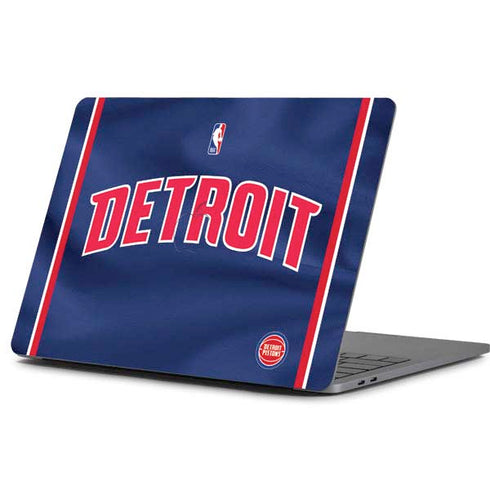 NBA Detroit Pistons Jersey Apple MacBook Pro 13-inch Skin