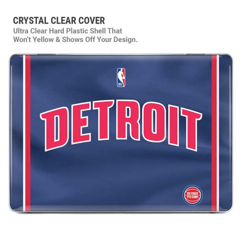 NBA Detroit Pistons Jersey MacBook Pro 13in (2020) Case plus Skin